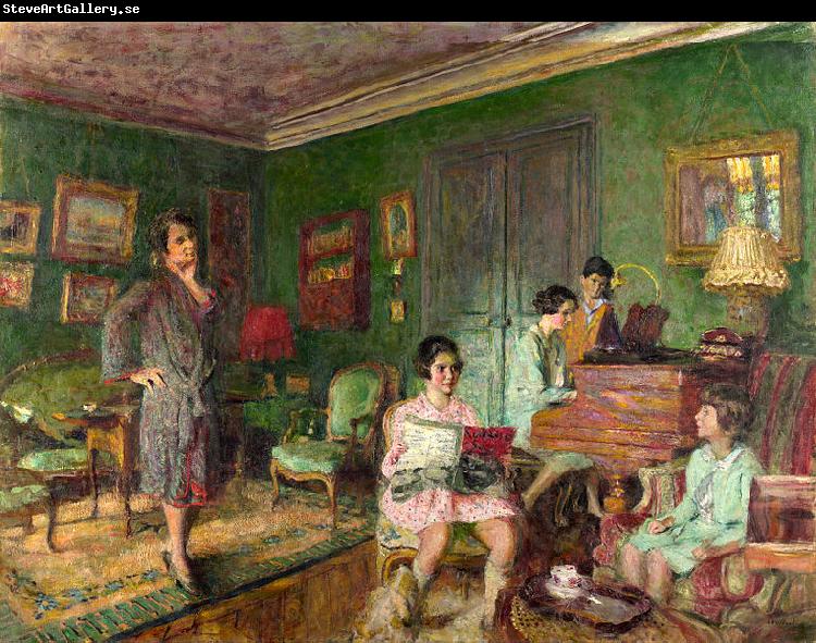 Edouard Vuillard Madame Andre Wormser and her Children